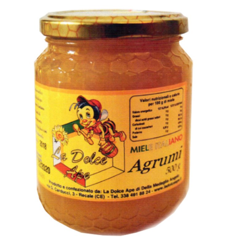 MIELE AGRUMI 500g DOLCE APE MIELE AGRUMI 500g DOLCE APE