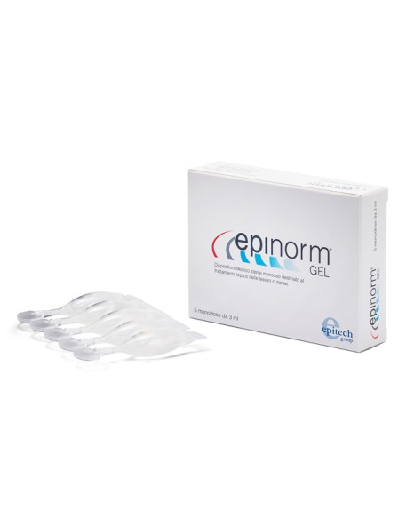 EPINORM GEL TRATTAMENTO LESIONI CUTANEE DA EPISIOTOMIA 5 MONODOSE 3 ML