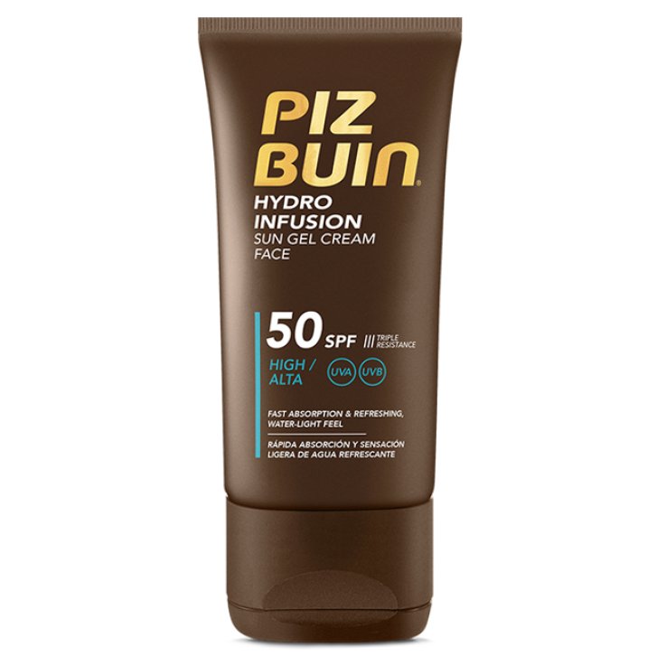 PIZ BUIN HYDRO INFUSION GEL CREMA VISO SPF50 50 ML PIZ BUIN HYDRO INFUSION GEL CREMA VISO SPF50 50 ML