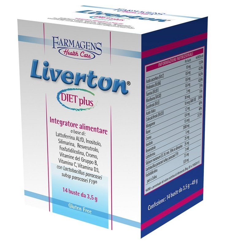 LIVERTON DIET PLUS 14 BUSTINE