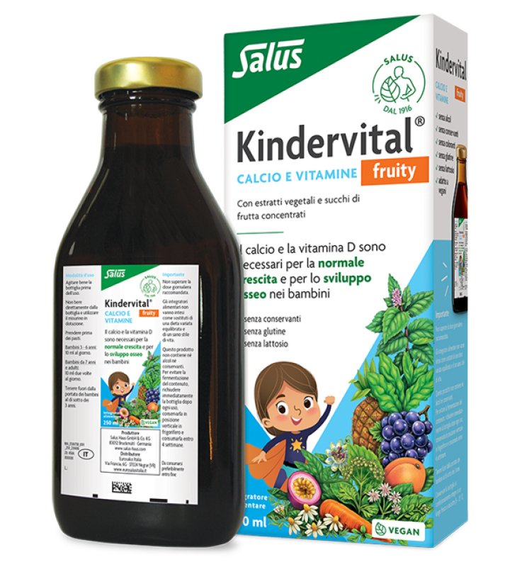 KINDERVITAL FruitVit.E/Ca250ml