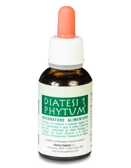 DIATESI 1 PHYTUM GOCCE 30ML