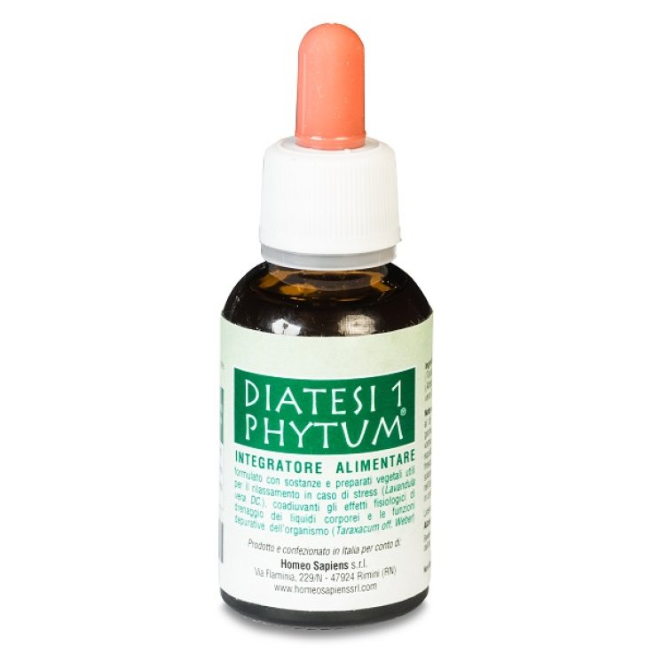 DIATESI 1 PHYTUM GOCCE 30ML DIATESI 1 PHYTUM GOCCE 30ML