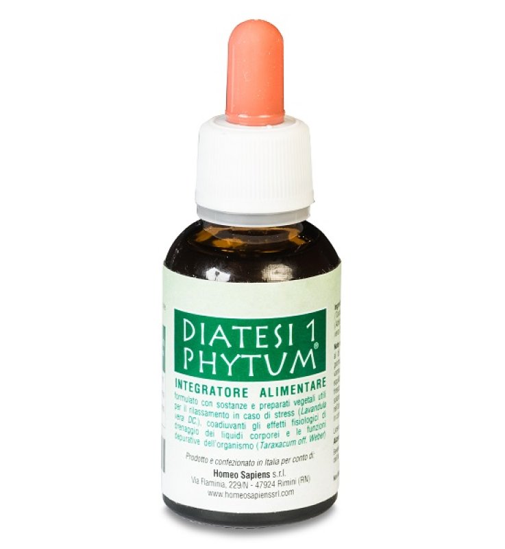 DIATESI 1 PHYTUM GOCCE 30ML DIATESI 1 PHYTUM GOCCE 30ML