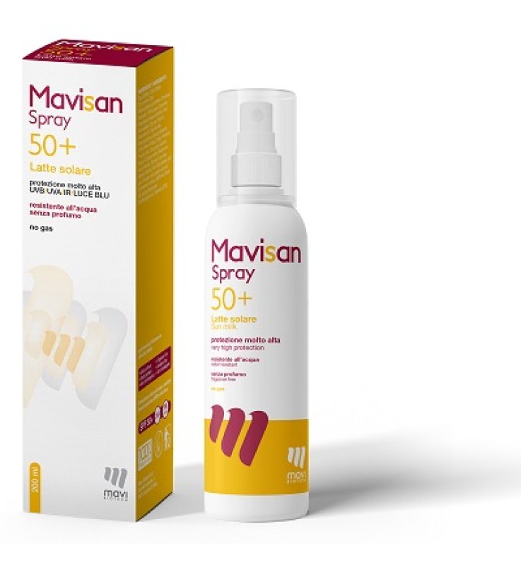 MAVISAN SPRAY 50+ LATTE SOLARE<