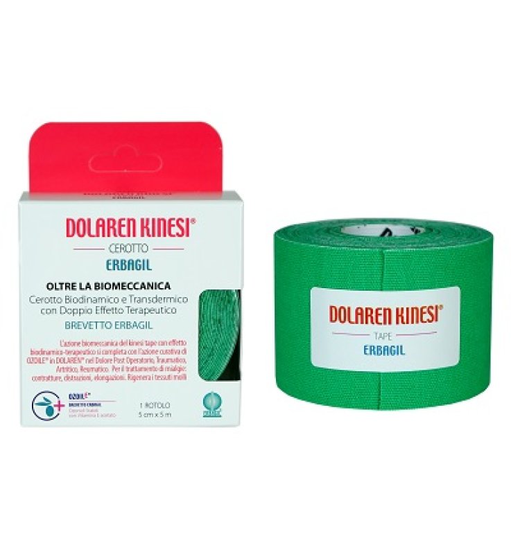 DOLAREN KINESI EMULGEL VERDE 20 STRIPS