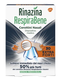 RINAZINA RESPIRABENE CEROTTINO EXTRA FORTE 30 PEZZI