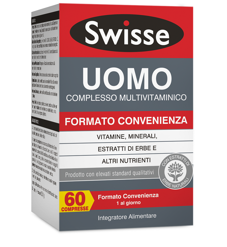 SWISSE UOMO MULTIVITAMIN 60CPR