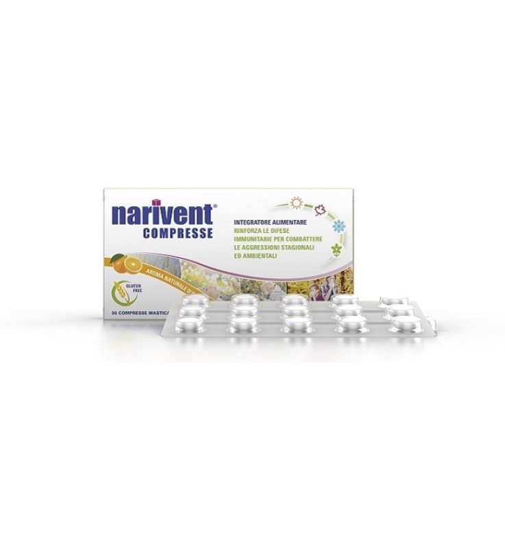 NARIVENT 30 COMPRESSE