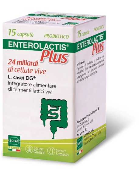 ENTEROLACTIS PLUS 15 CAPSULE