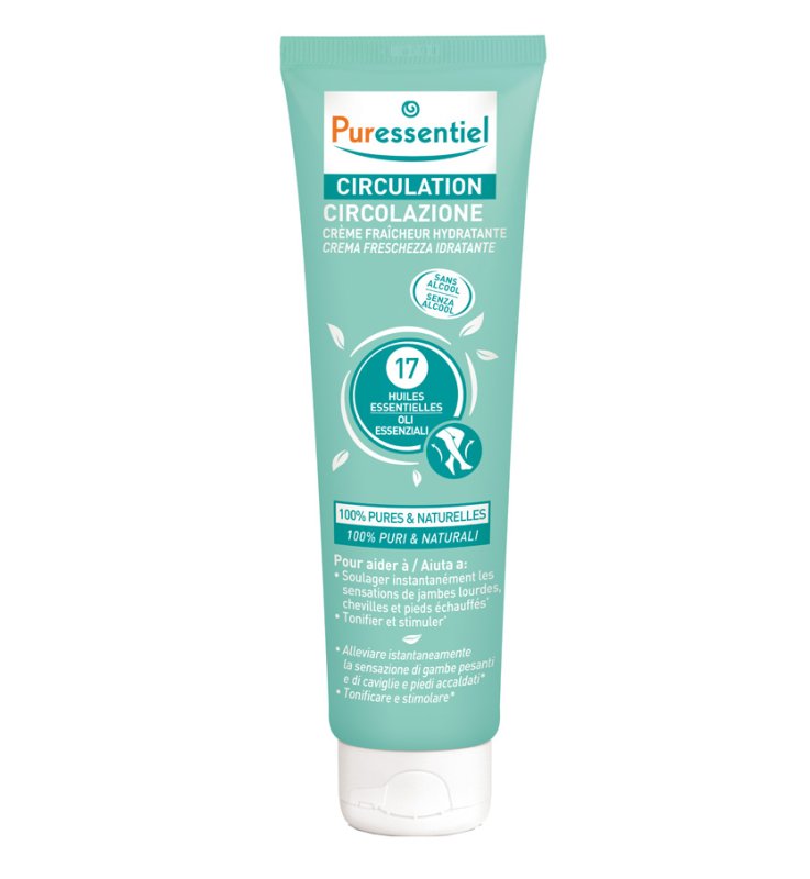 PURESSENTIEL CREMA CIRCOLAZIONE FRESCHEZZA IDRATANTE GAMBE EI STANCHI 100 ML