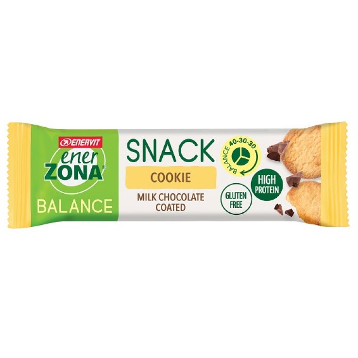 ENERZONA SNACK COOKIE MILK CIOCHOLATE 33 G ENERZONA SNACK COOKIE MILK CIOCHOLATE 33 G