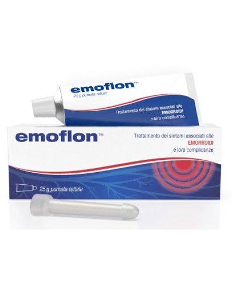 EMOFLON POMATA RETTALE TUBETTO 25 G CON APPLICATORE