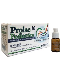 PROLAC10 PEDIATRICO FERMENTI LATTICI 10 FLACONCINI 8 ML