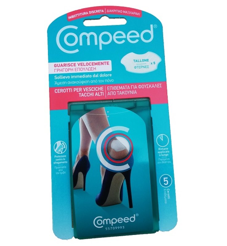 CEROTTO COMPEED VESCICHE TACCHI ALTI 5 PEZZI