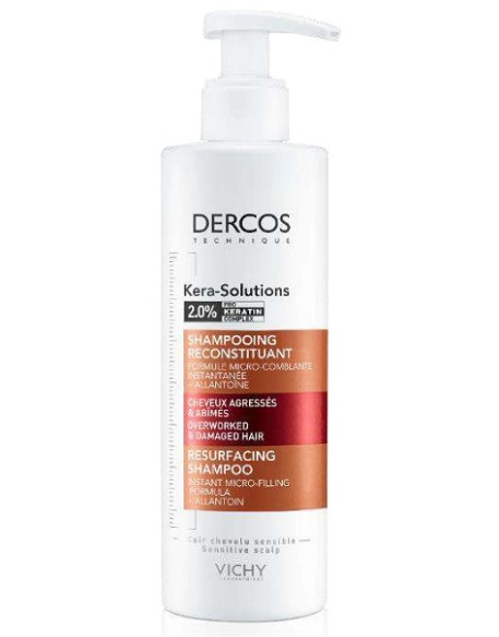 DERCOS TECHNIQUE KERASOL SHAMPOO RISTRUTTURANTE 250 ML