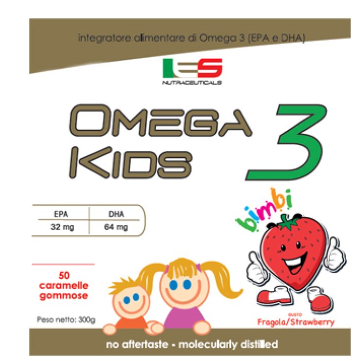 OMEGA 3 KIDS 50 CARAMELLE GOMMOSE OMEGA 3 KIDS 50 CARAMELLE GOMMOSE