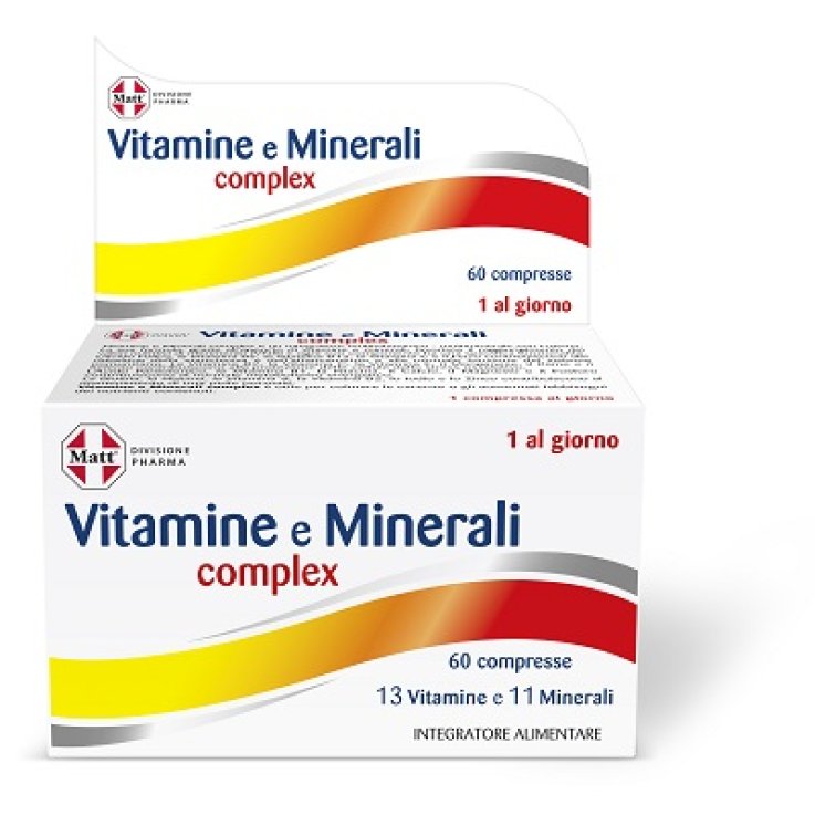 MATT PHARMA Vit/Min.Cpx 60Cpr MATT PHARMA Vit/Min.Cpx 60Cpr