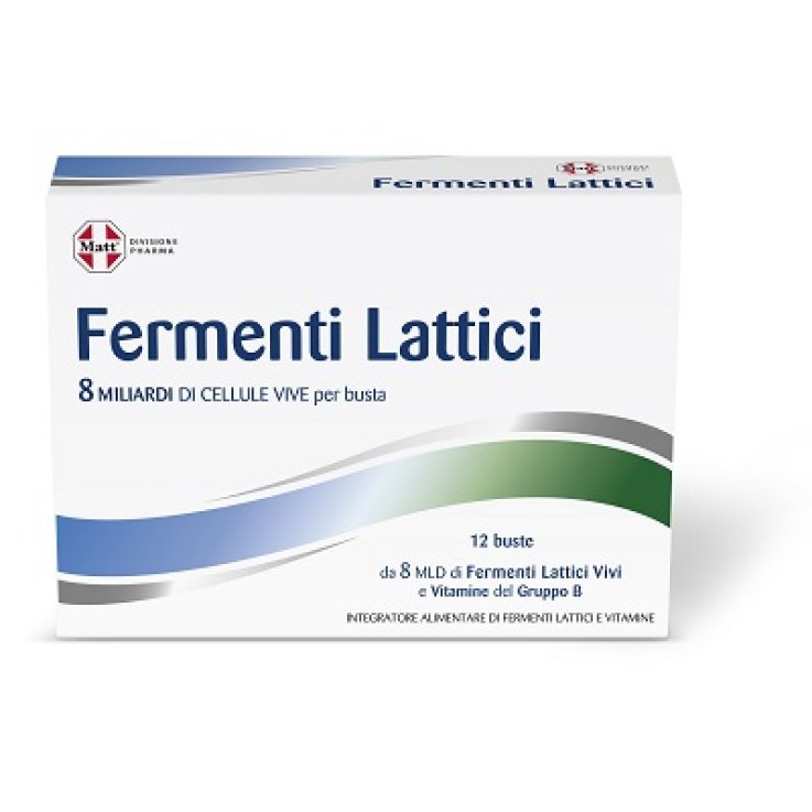 MATT PHARMA Ferm.Latt.12 Bust. MATT PHARMA Ferm.Latt.12 Bust.