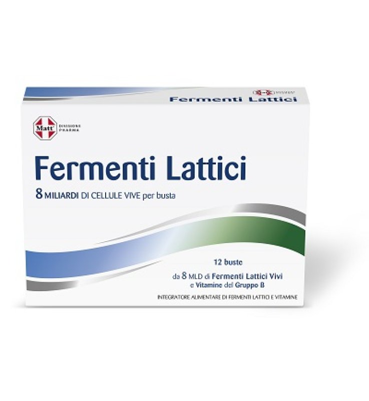 MATT PHARMA Ferm.Latt.12 Bust. MATT PHARMA Ferm.Latt.12 Bust.