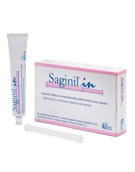 SAGINIL IN 10 CANNULE TUBO60ML