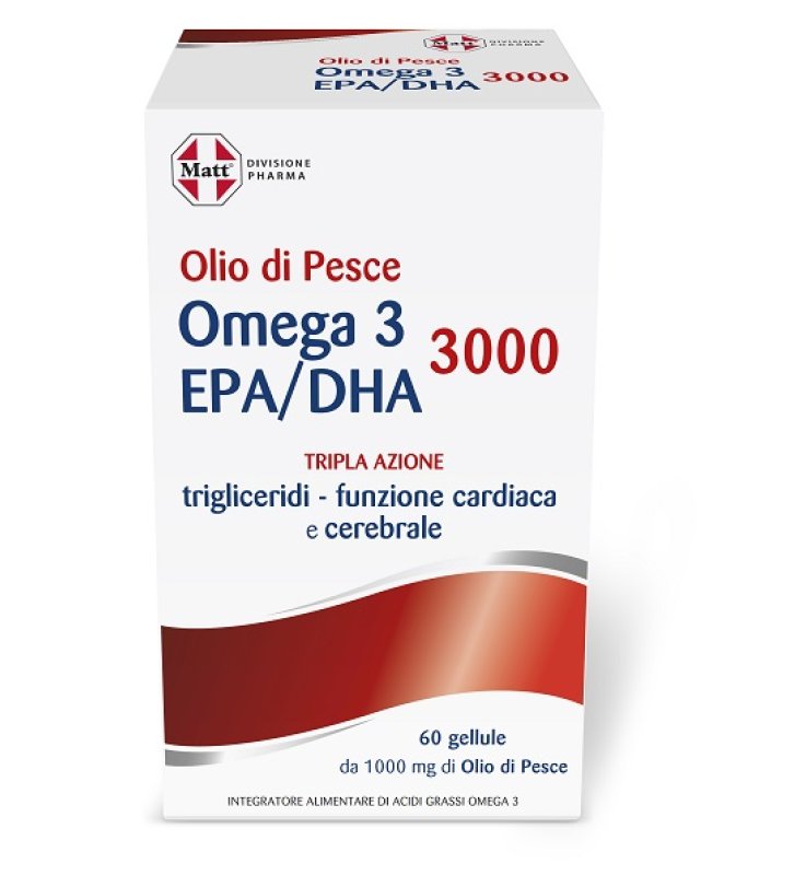 MATT PHARMA Olio Pesce 60Gell.