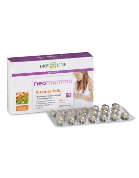 NEOMAMMA Vitamix Folic 40 Cpr