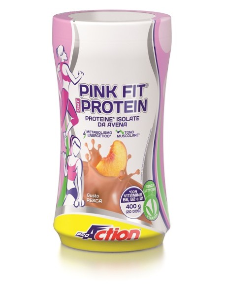 PROACTION PINK FIT PROTEIN AVENA SHAKE PESCA 400 G