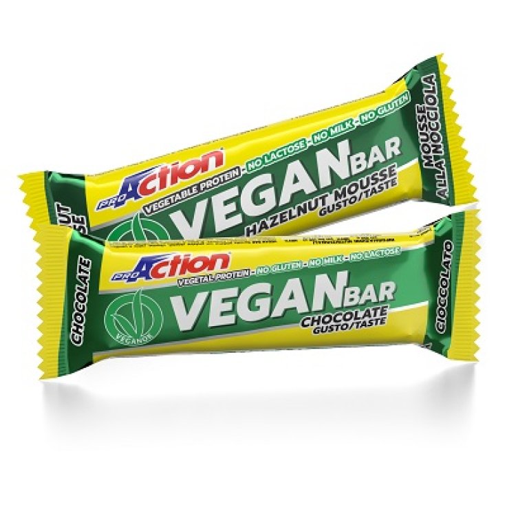 PROACTION VEGAN BAR MOUSSE NOCCIOLA 40 G PROACTION VEGAN BAR MOUSSE NOCCIOLA 40 G