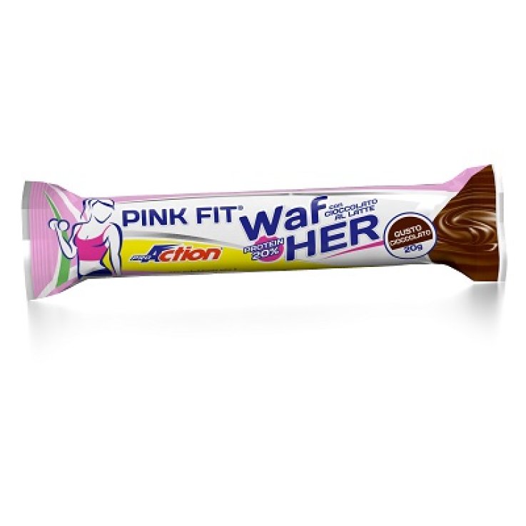 PROACTION PINK FIT PROTEIN WAFER CIOCCOLATO 20 G PROACTION PINK FIT PROTEIN WAFER CIOCCOLATO 20 G