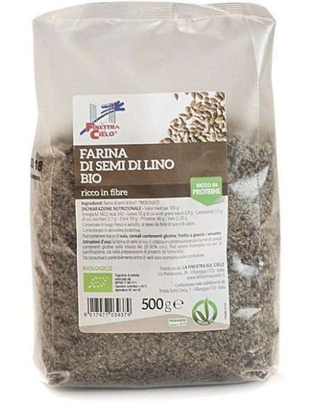 FARINA SEMI LINO BIO 500G