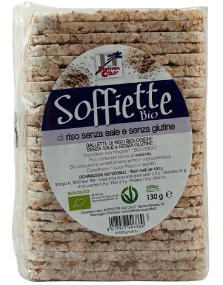 SFC SOFFIETTE/GALLETTE RISO 130G