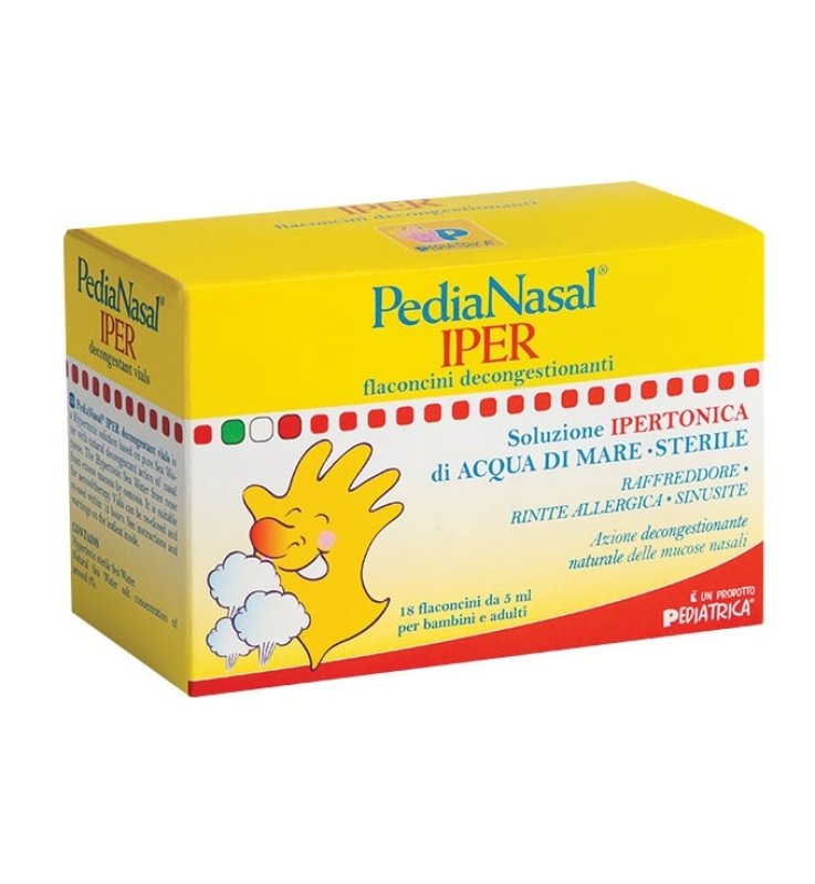 PEDIANASAL IPER SOLUZIONE IPERTONICA 18 FIALE DA 5 ML