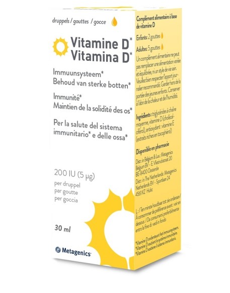 VITAMINA D GTT 90ML METAGENICS S