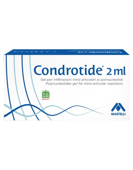 SIRINGA INTRA-ARTICOLARE CONDROTIDE GEL POLINUCLEOTIDI 2% 2ML