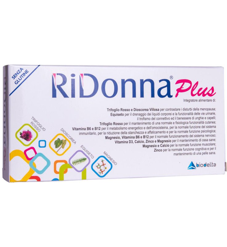 RIDONNA PLUS 30CPR RIDONNA PLUS 30CPR