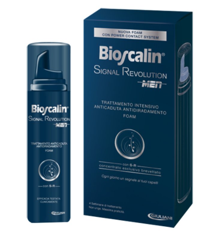 BIOSCALIN SIGNAL REVOLUTION MEN TRATTAMENTO INTENSIVO ANTICADUTA ANTIDIRADAMENTO FOAM 75 ML