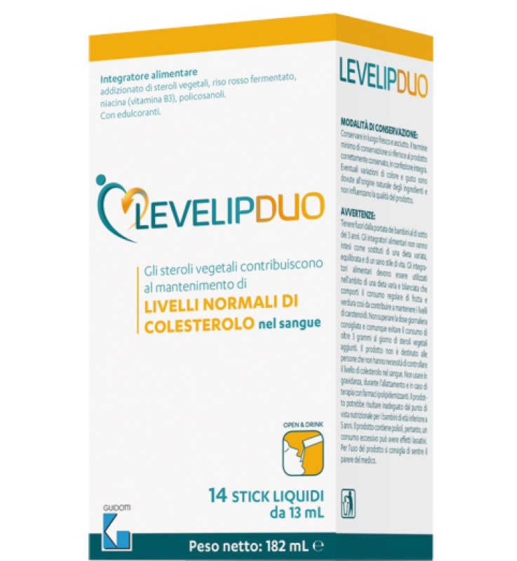 LEVELIPDUO 14 STICK LIQUIDI LEVELIPDUO 14 STICK LIQUIDI