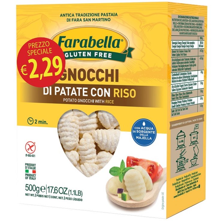 FARABELLA Gnocc.Pat PROMO 500g FARABELLA Gnocc.Pat PROMO 500g