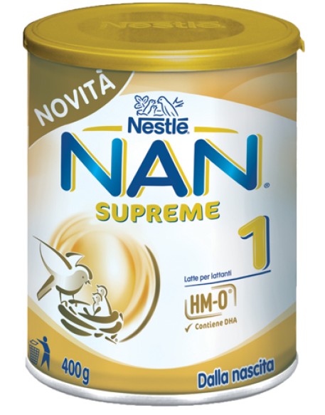 NESTLE' NAN SUPREME 1 LATTE DI CRESCITA 400 G