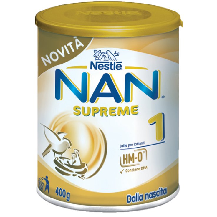 NESTLE' NAN SUPREME 1 LATTE DI CRESCITA 400 G NESTLE' NAN SUPREME 1 LATTE DI CRESCITA 400 G