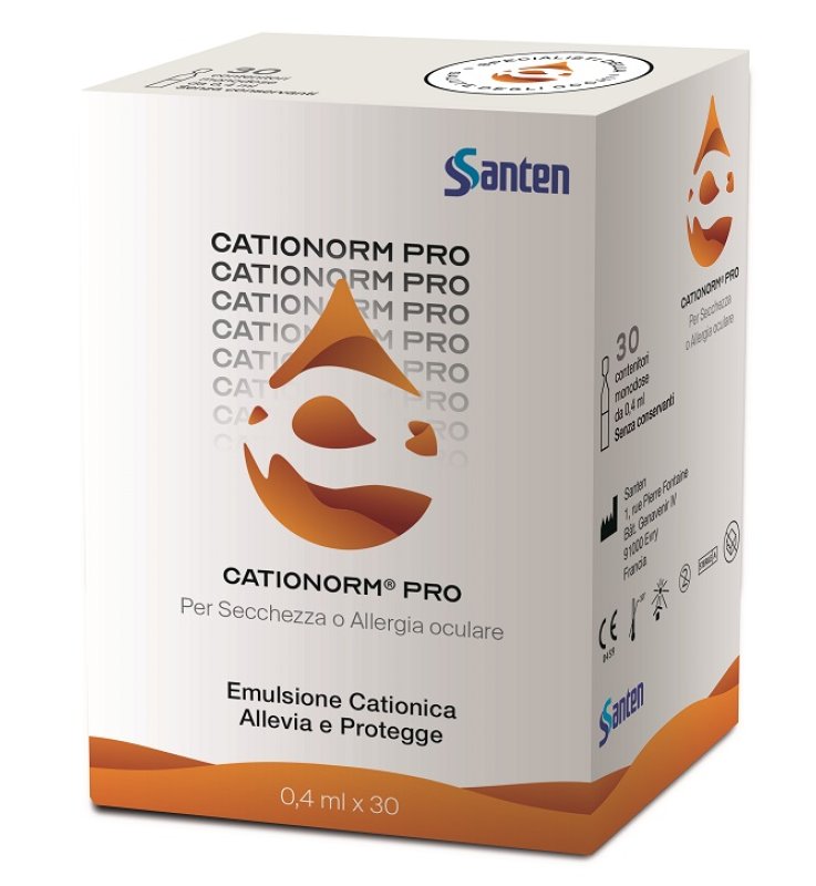 CATIONORM PRO UD 30 FLACONCINI MONODOSE DA 0,4 ML CATIONORM PRO UD 30 FLACONCINI MONODOSE DA 0,4 ML