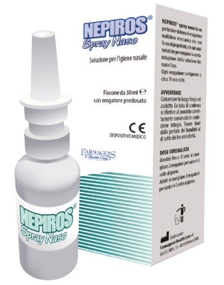 SOLUZIONE PER L'IGIENE NASALE SPRAY NEPIROS 30 ML