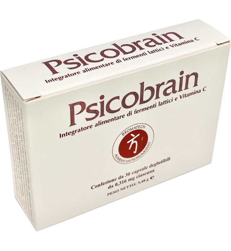 Psicobrain | Probiotici L-Teanina Escolzia Stress e Sonno 30 CAPSULE
