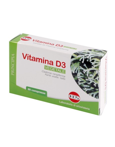 VITAMINA D3 Vegetele 60Cpr KOS