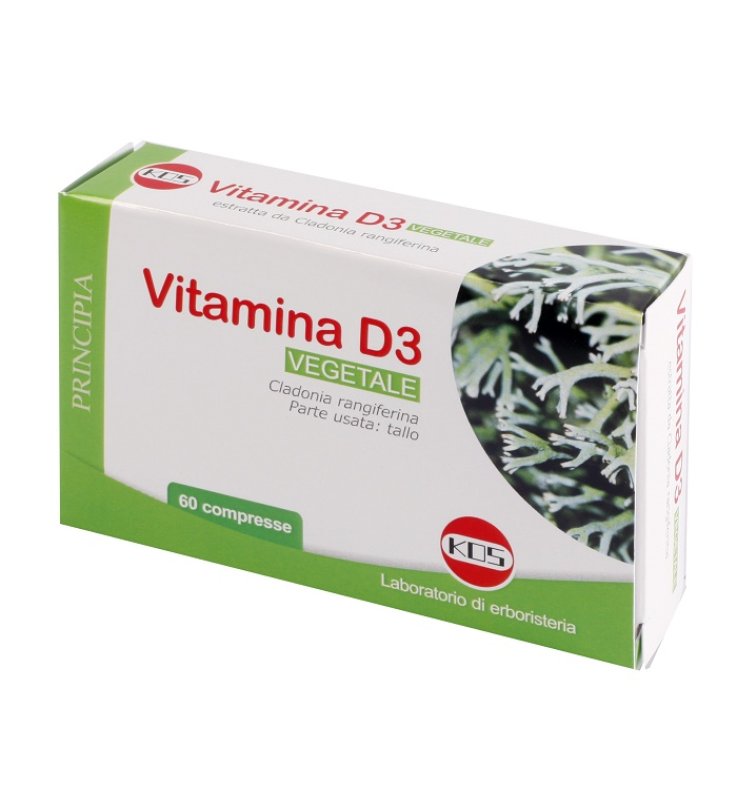 VITAMINA D3 Vegetele 60Cpr KOS
