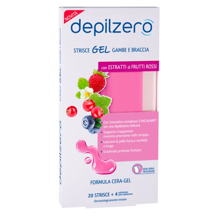 DEPILZERO STRISCE GEL GAMB BRA DEPILZERO STRISCE GEL GAMB BRA