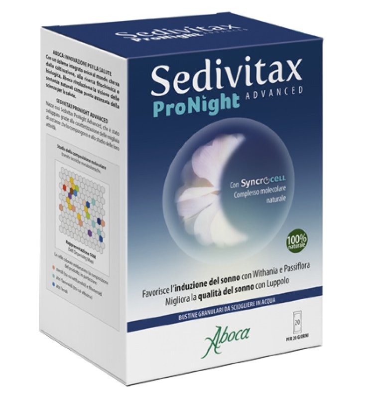 SEDIVITAX PRONIGHT ADVANCED 20 BUSTINE