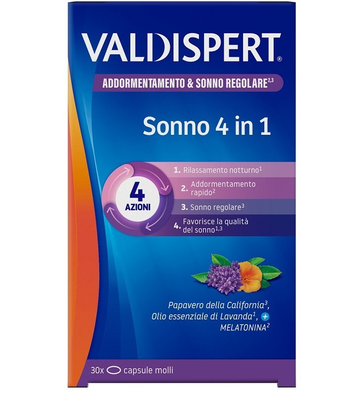 VALDISPERT NOTTE 4 IN 1 30 CAPSULE MOLLI
