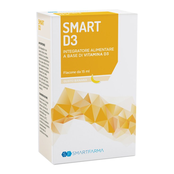 SMART D3 GOCCE 15 ML GUSTO BANANA SMART D3 GOCCE 15 ML GUSTO BANANA